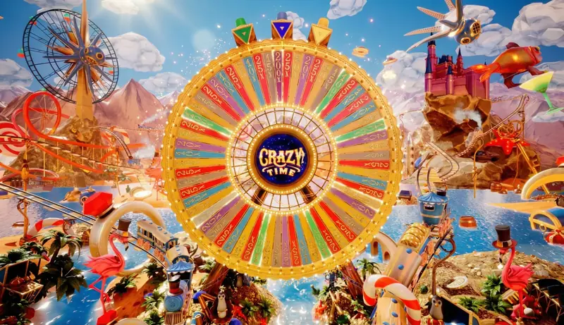 Crazy Time Wheel